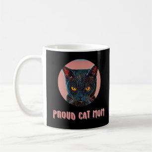2.proud cat mom shirt,cat lover shirts,black cat coffee mug