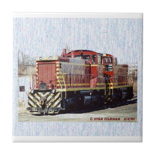 2 rebuilt Juniata terminal switching locomotives   Tile (Front)