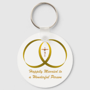 2 rings & JESUS, Keychain