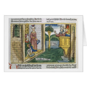2 Samuel 11 1-5 David sees Bathsheba bathing, from