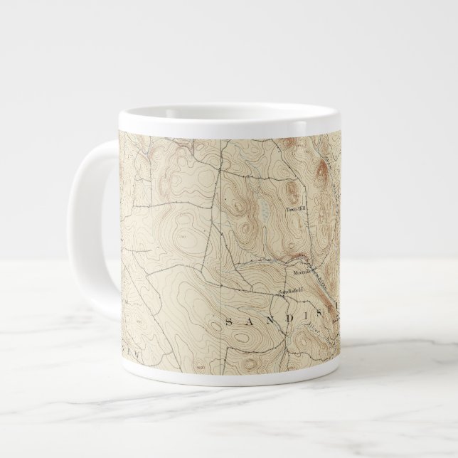 2 Sandisfield sheet Large Coffee Mug (Front Left)