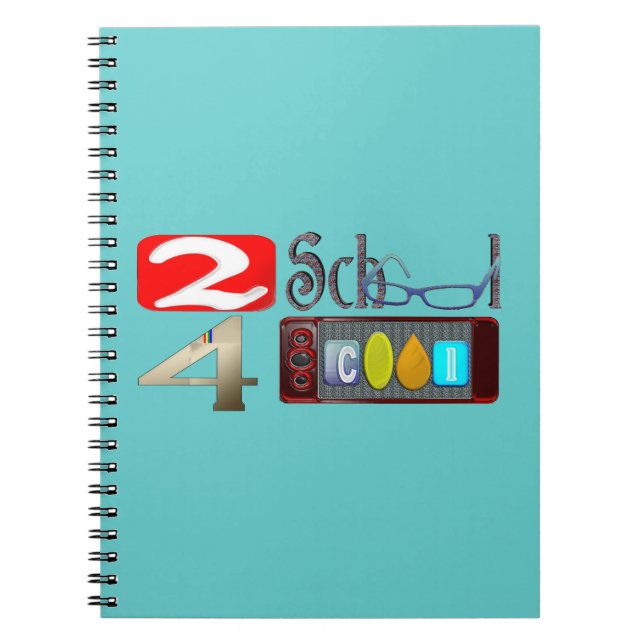 2 School 4 Cool Notebook (Front)