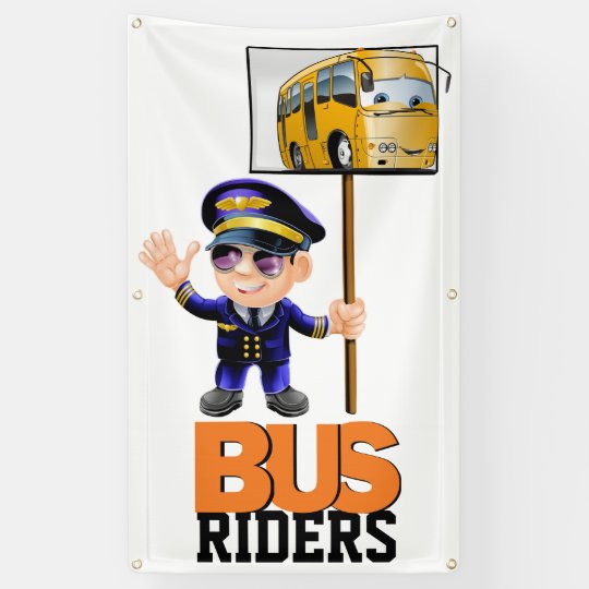 #2 School Banner for Directions Bus Riders