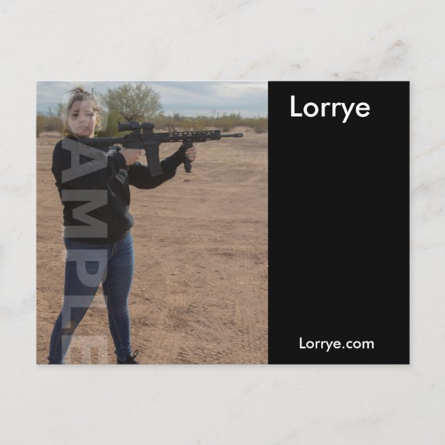 2-Sided Actor & Model Headshot Comp Postcard (Front)