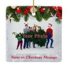 2 Sided, Family Photo Ornament, Personalized