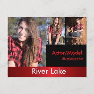 2 Sided Headshot Comp Cards - Model Headshots