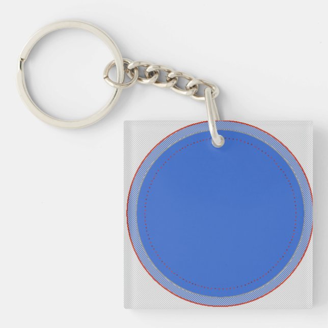 2 sided keychain qpc template (Front)