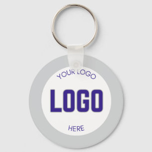 2 sided Logo on Clean Company Business  Keychain
