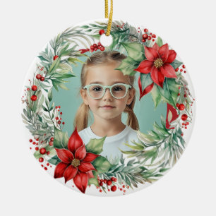 2 sided Memorial Christmas ornament