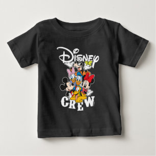2 Sided Mickey & Friends Crew - Family Vacation Baby T-Shirt