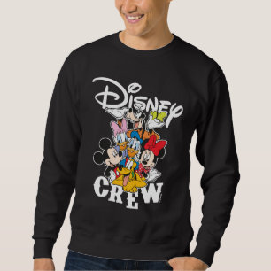 2 Sided Mickey & Friends Crew - Family Vacation Sweatshirt
