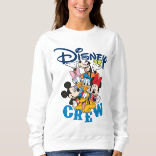 2 Sided Mickey & Friends Crew - Family Vacation Sweatshirt