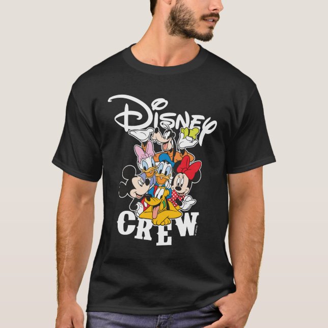 2 Sided Mickey & Friends Crew - Family Vacation T-Shirt (Front)