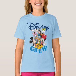 2 Sided Mickey & Friends Crew - Family Vacation T-Shirt