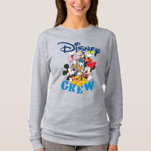 2 Sided Mickey & Friends Crew - Family Vacation T-Shirt