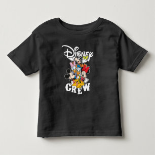 2 Sided Mickey & Friends Crew - Family Vacation Toddler T-shirt