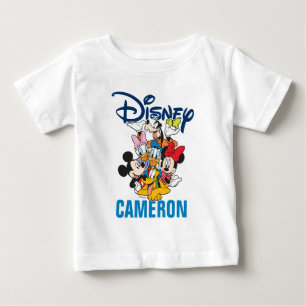 2 Sided Mickey & Friends - Family Vacation Baby T-Shirt