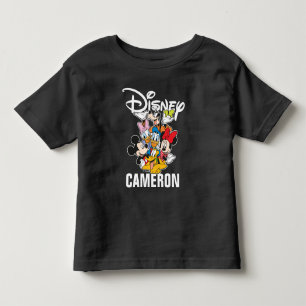 2 Sided Mickey & Friends - Family Vacation Toddler T-shirt