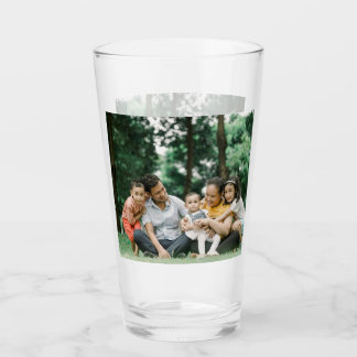 2 Sided Personalized Family Photo Glass