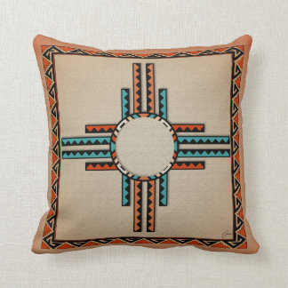 2-Sided Southwestern Design Throw Pillow