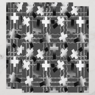 2-Sided Sown in Faith Grayscale Scrapbook Paper