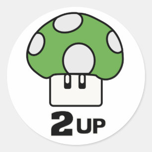 2 Sticker à champignons