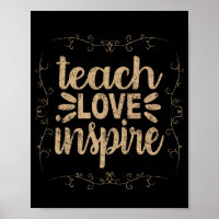 2- Teach Love Inspire Shirt, Retro Vintage Teacher