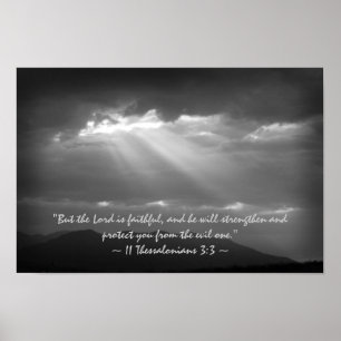 2 Thessaloniciens 3:3 Poster