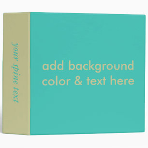2" three-ring binders easy template