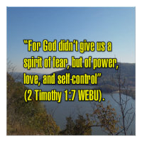 2 Timothy 1:7 WEBU