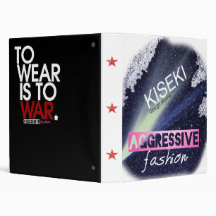 2-tone Aggressive Fashion feat. "Wear is War" Binder
