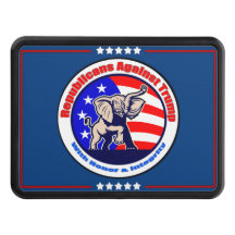 2" Trailer Hitch Cover Republicans Against Trump
