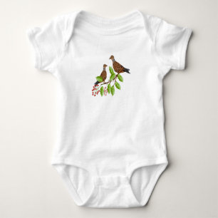 2 Turtle Doves Baby Bodysuit