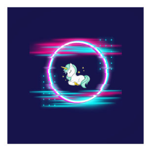 2.Unicorn Love Photo Print
