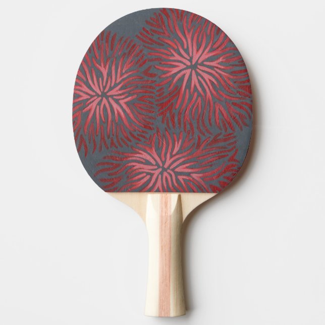 2-Up Dianthus II Ping Pong Paddle (Front)