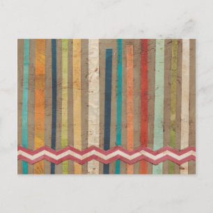 2-Up Paper Fences II Postcard