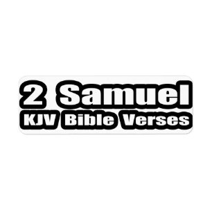 2 Versets bibliques Samuel KJV