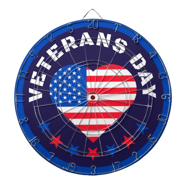 #2 Veterans Dart Board  (Front)
