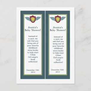 2 Vintage Airplane Bookmarks Invitation Postcard
