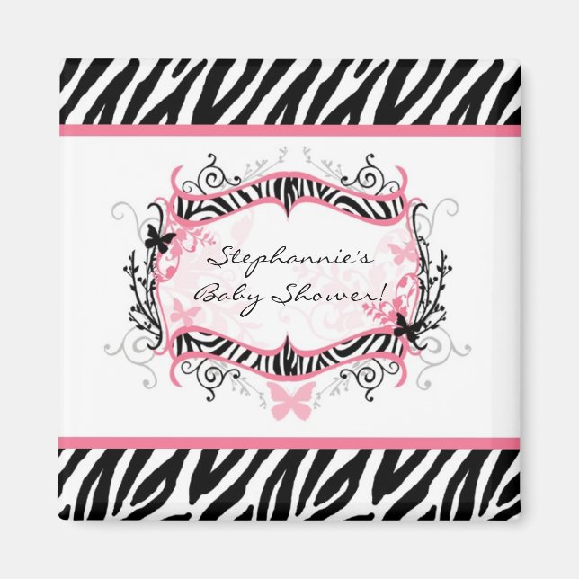 2"x2" Carré Ahoy Nautical Whale Magnet Favoriser C (Devant)