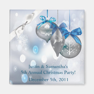 2"x2" Favoriser les ornements à aimants Flacons de