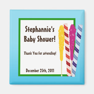2"x2" Favour Magnet Candy Land Ice Cream Sucker