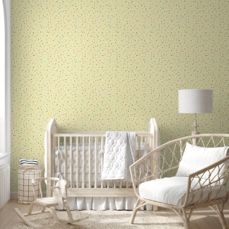2' x 12' Polka Dot Textured Vinyl  Wallpaper