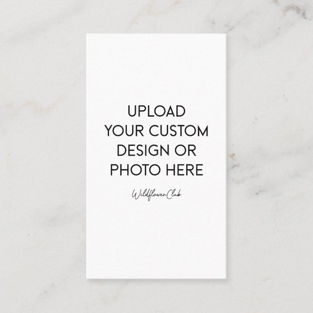 2" x 3.5" Small Card - Portrait (Front)