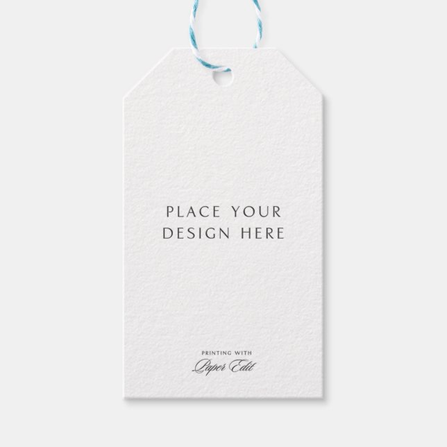 2" x 3.5" Tag Printing (Front)