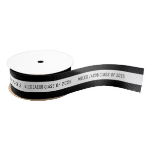 2 Yard Custom Text Graduate Ribbon Grosgrain Ribbon