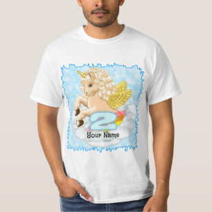 2 Year Old Birthday Unicorn T-Shirt