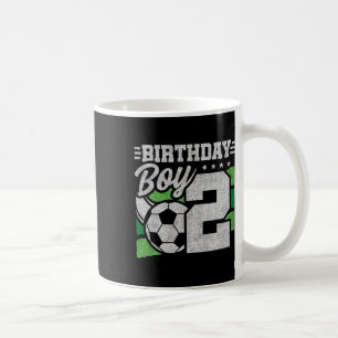 2 Year Old Soccer Birthday - Boys 2nd Birthday Soc Coffee Mug