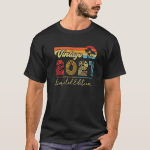 2 Year Old Vintage 2021 2nd Birthday T-Shirt