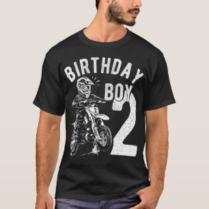 2 years old kid - Birthday boy - Dirt bike - Motor T-Shirt